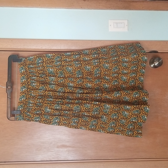 J Crew Ratti Elephant Print Skirt sz 2 - Picture 1 of 6